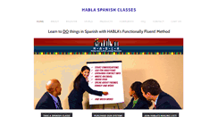 Desktop Screenshot of hablahouston.com